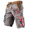 Houston Texans Men's Wrangler Stretch Cargo Short (Belt Not Included) NRTMCS219