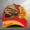 Kansas City Chiefs Personalized Classic Baseball Cap Breathable Dad Hat Snapback NRTCAP178