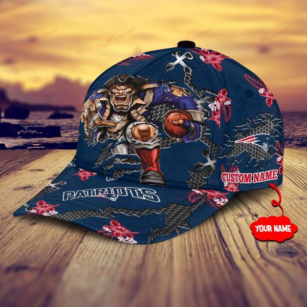 New England Patriots Personalized Classic Baseball Cap Breathable Dad Hat Snapback NRT617 - Image 2