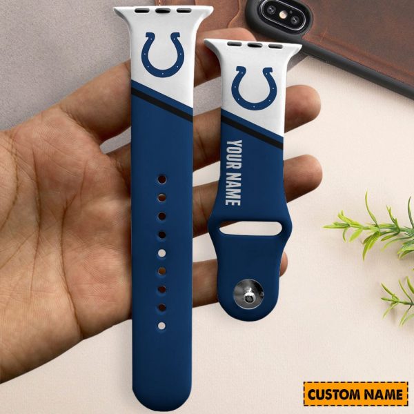 Indianapolis Colts Limited Edition Apple Watch Band For Fans NRT028