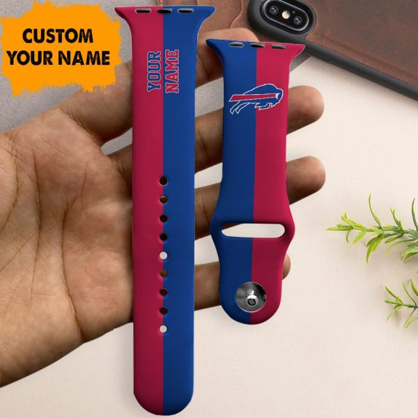 Buffalo Bills Limited Edition Apple Watch Band For Fans NRT100