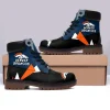 Denver Broncos Football Team Leather Boots For Sport Lovers GTS003975