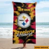 Pittsburgh Steelers Personalized Limited Edition Beach Towel For Fan AZBTOWEL049
