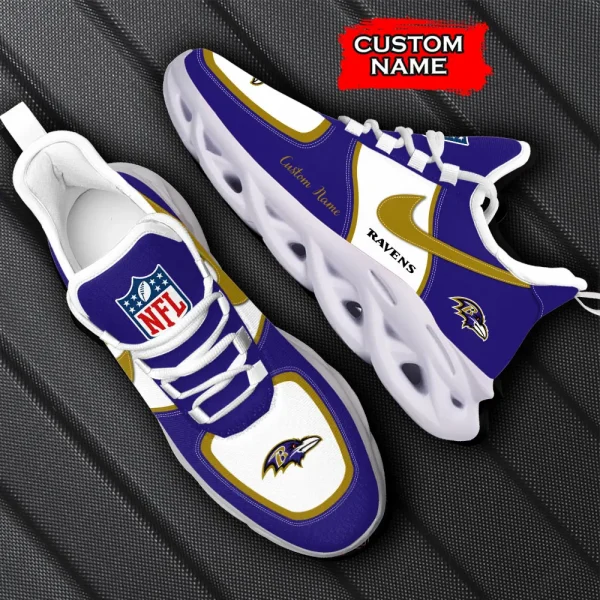 Baltimore Ravens Custom MaxSoul Shoes NRTMS016 - Image 2