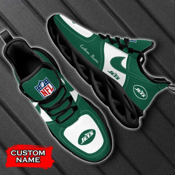 New York Jets Custom MaxSoul Shoes NRTMS038