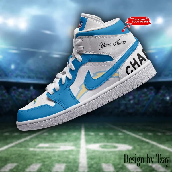 Los Angeles Chargers NFL AJordan 1 Shoes DV19 NRTBGAJ1S050