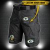 Green Bay Packers Men Tactical Shorts Multi-Pocket Cargo Shorts NRTFPSHORT289
