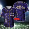Baltimore Ravens Baseball Button Down Shirt NRT220