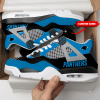 Carolina Panthers Personalized AJordan 4 Retro Shoes NRT110