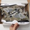 Houston Texans Camo Personalized AJordan 4 Retro Shoes NRT30