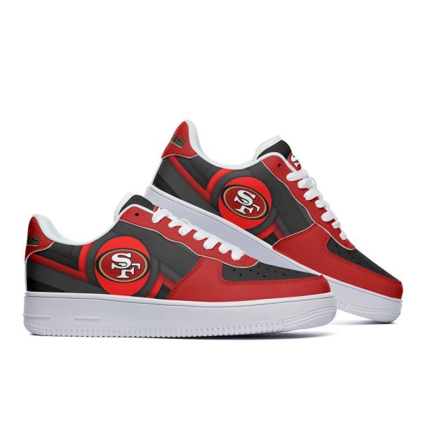 San Francisco 49ers AF1 Casual Sneakers Comfortable Outdoor Sports Trainers 226 - Image 2