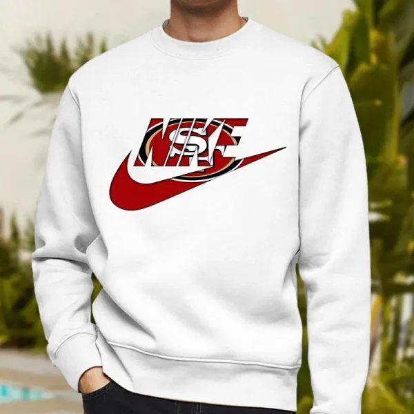 San Francisco 49ers Sweat Pullover Hoodie/T-shirt/Sweatshirt Gift For Sport Fans NRTCBTSHDSW842 - Image 2