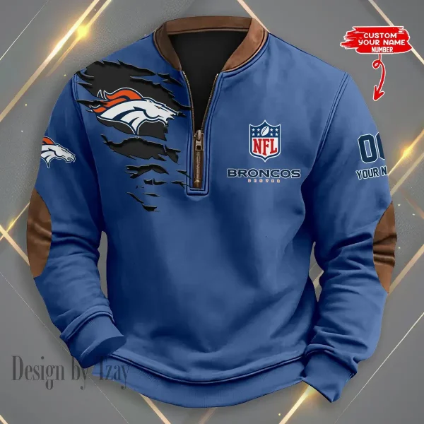 Denver Broncos Men's Retro Sweatshirts NRTMPZNS042 - Image 4