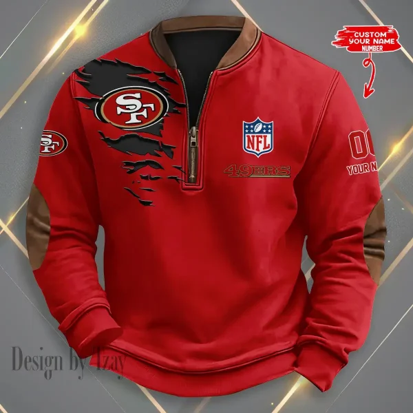 San Francisco 49ers Men's Retro Sweatshirts NRTMPZNS060