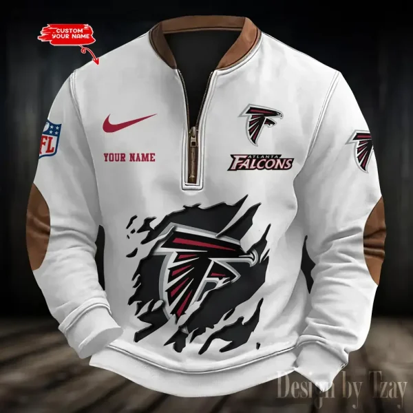 Atlanta Falcons Men's Retro Sweatshirts NRTMPZNS002 - Image 3