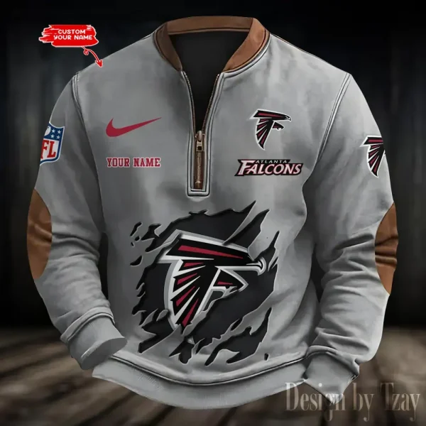 Atlanta Falcons Men's Retro Sweatshirts NRTMPZNS002 - Image 5