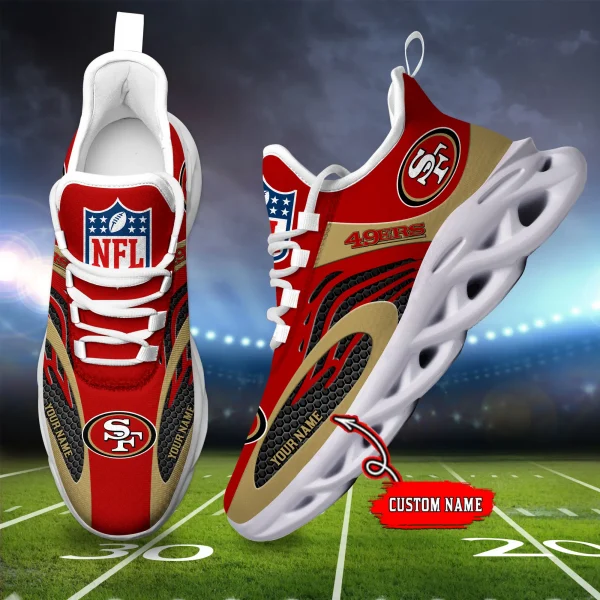 San Francisco 49ers MaxSoul Shoes 10.3 NRTMS105 - Image 2