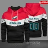Philadelphia Eagles Fleece Thermal Hooded Sweatshirt NRTS9GDSH058