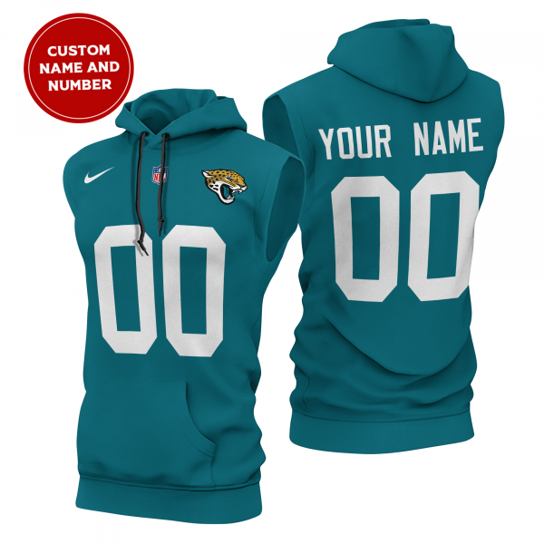 Jacksonville Jaguars Sleeveless Hoodie NRTSLH015