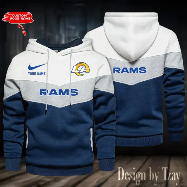 Los Angeles Rams Golden Sports Hoodies ANZS9GDSH083 - Image 2