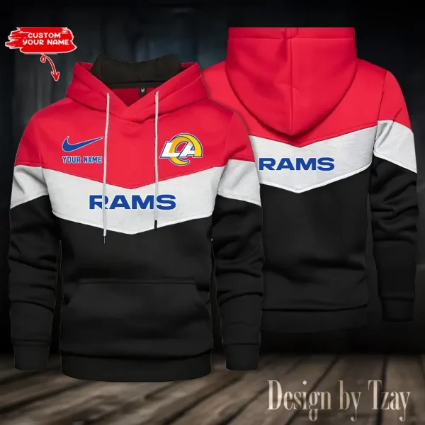 Los Angeles Rams Golden Sports Hoodies ANZS9GDSH083 - Image 4