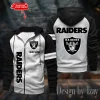 Las Vegas Raiders Zip-Up Color Block Hoodie ANZ2DZH081
