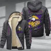 Minnesota Vikings Winter Lambswool Coats Thicken Warm Jackets