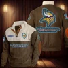 Minnesota Vikings Double Stand Collar Sport Hoodie S9DBSCH984