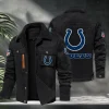 Indianapolis Colts PURHLA014 Fur Collar Winter Casual Jacket