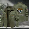 Jacksonville Jaguars PURHLA015 Fur Collar Winter Casual Jacket