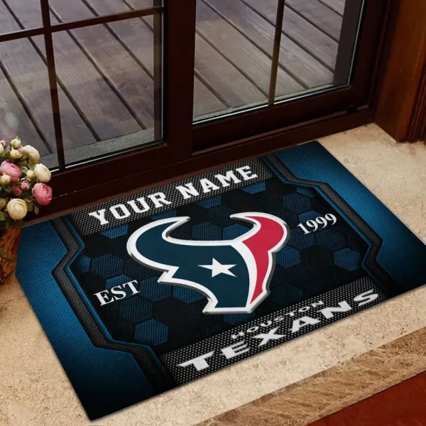 NFL Houston Texans Rubber Doormat DRM-U2R8