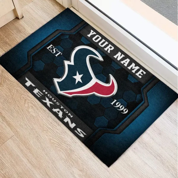 NFL Houston Texans Rubber Doormat DRM-U2R8 - Image 2