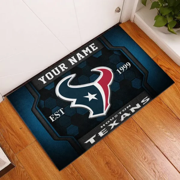 NFL Houston Texans Rubber Doormat DRM-U2R8 - Image 3