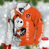 Cincinnati Bengals Snoopy Double Stand Collar Sport Hoodies S9DBSCH1239