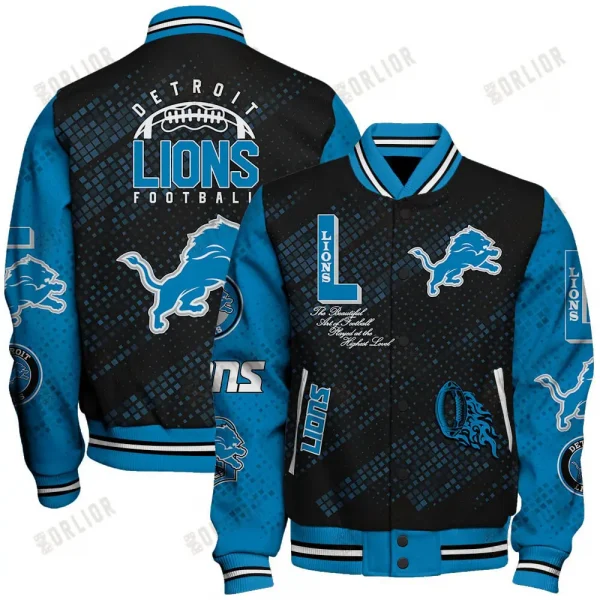 Detroit Lions Button Jacket SPTBBJACKET203