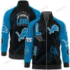 Detroit Lions Stand-up Collar Jacket Allover Full Print SPTSCJAFP002