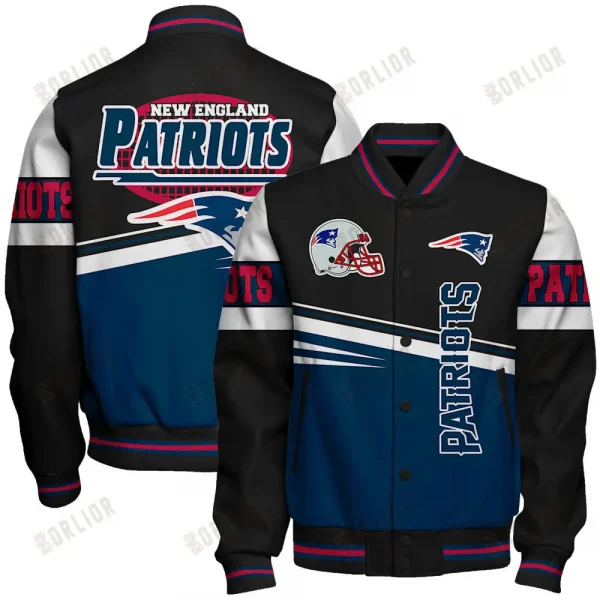 New England Patriots Unisex Exclusive Styles Varsity Jacket SPTBBJACKET278