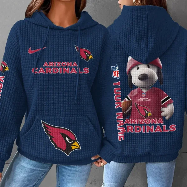 Arizona Cardinals New Waffle Hoodies SPTNWH092 - Image 4