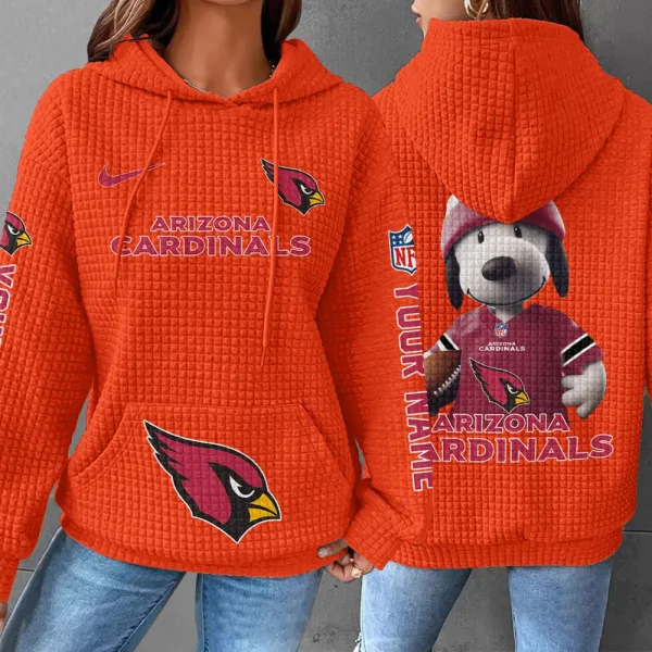 Arizona Cardinals New Waffle Hoodies SPTNWH092 - Image 5