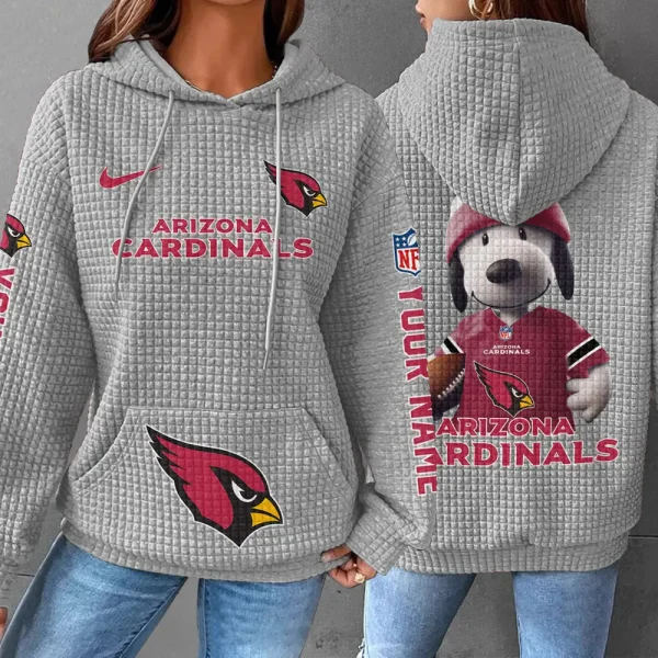 Arizona Cardinals New Waffle Hoodies SPTNWH092 - Image 6