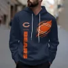 Chicago Bears Combo Hoodie And Long Pants Joggers AZCBHDJG544