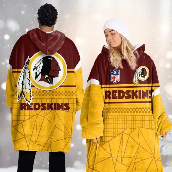 Washington Redskin DMOD0066 Blanket Hoodie