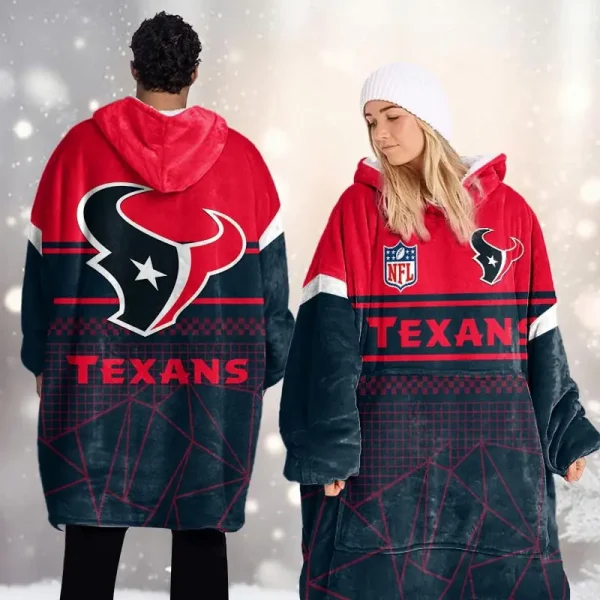 Houston Texans DMOD0046 Blanket Hoodie - Image 2